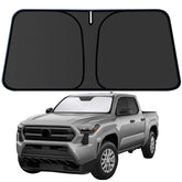 aatoppus front fit showing perfect windshield coverage and cooler cabin