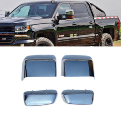 ABAGAEL chrome front mirror cover showing polished finish and refreshed look