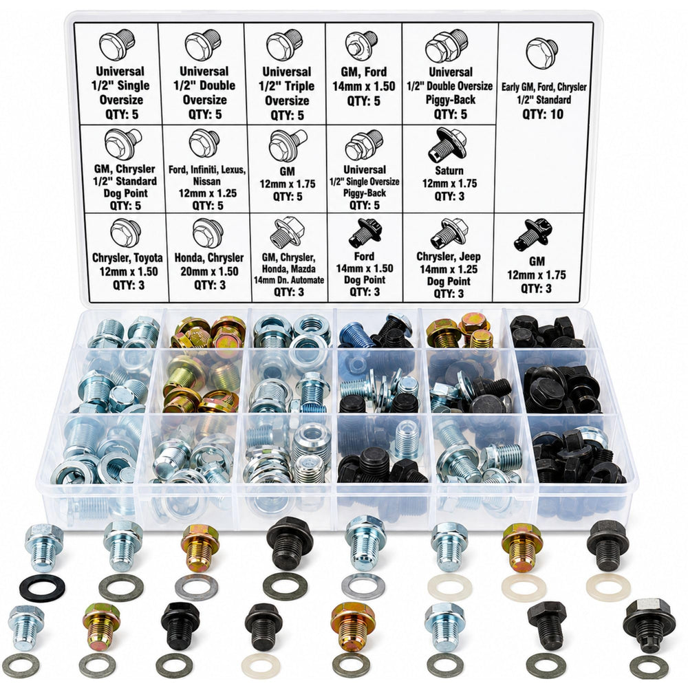 ABN front case closed showing organized plugs and quick identification benefit