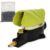 ABN front view cleaner showing compact sandblaster design and easy mounting