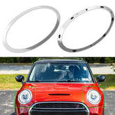 Abodvu front view showing trims restoring MINI Cooper aesthetics