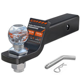 AC-DK front view of ball mount showing durable finish and fit benefit