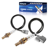 ACAUTO front packaging showing two O2 sensors and part numbers, clear fitment info