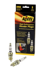 ACCEL 8198 front view of pack of eight showing compact shorty design and fit