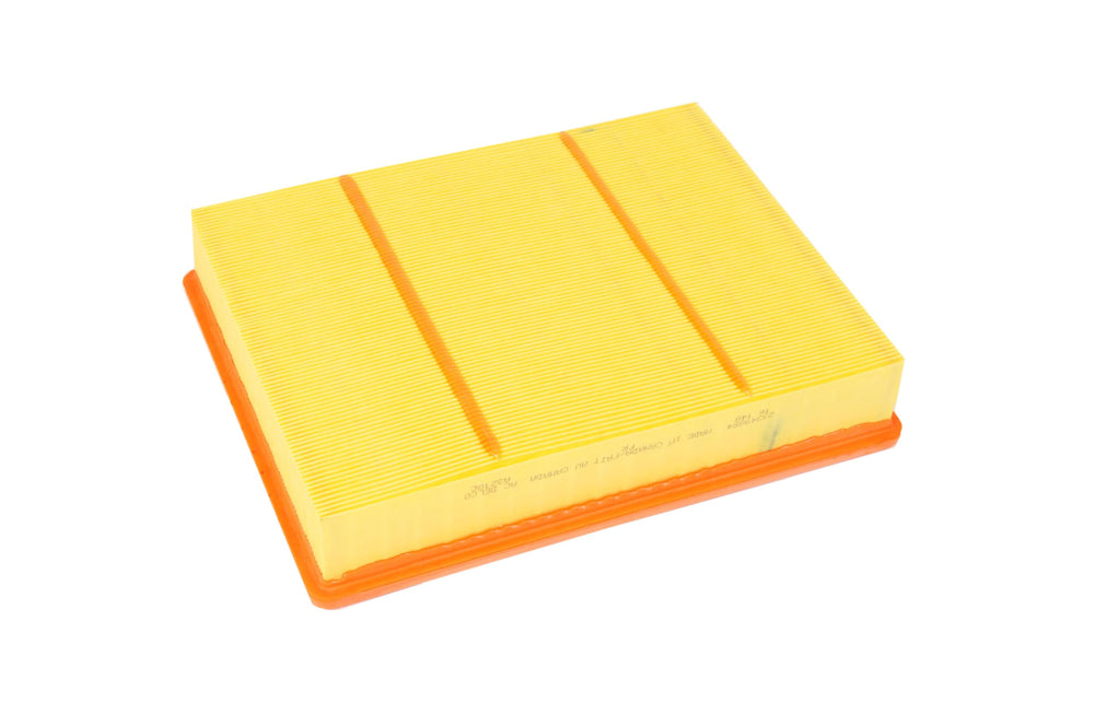 ACDelco air filter front view showing fit and OE sealing for engine protection