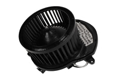 ACDelco blower motor front view showing mounting points and reliable fit