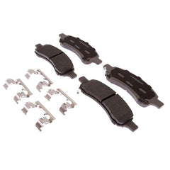 ACDelco front brake pad set packaging showing full kit and benefit of complete hardware