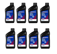 ACDelco 8-pack front packaging showing 1-quart bottles and specification