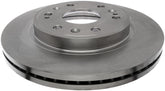 ACDelco front rotor front view showing fit and reliable braking performance