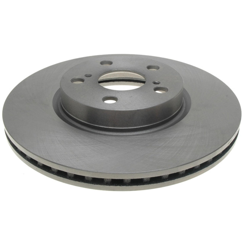 ACDelco front rotor front view showing casting and finish for reliable replacement