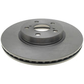 ACDelco front rotor front view showing casting and finish for reliable replacement