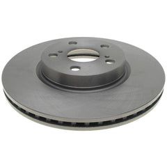 ACDelco front rotor front view showing casting and finish for reliable replacement