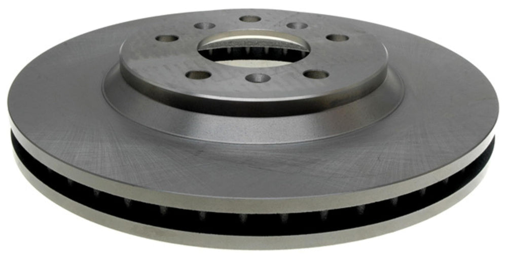 ACDelco front rotor packaging and label showing part number benefit: easy identification