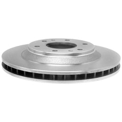 ACDelco front rotor packaging showing brand and product, assures authentic replacement