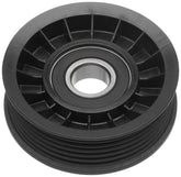ACDelco Gold 38009 front view showing flange and mounting hole for reliable belt guidance