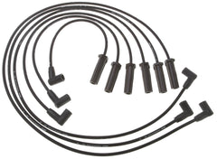 ACDelco front packaging showing complete spark plug wire set and compatibility benefits