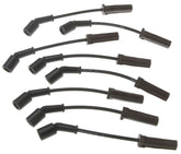 ACDelco Gold front packaging showing complete spark plug wire set and vehicle fitment