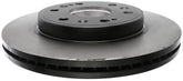 ACDelco Gold front rotor front view showing complete assembly and fitment benefit