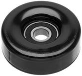 ACDelco Gold idler pulley front view showing mounting face and fit benefits