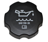 ACDelco oil filler cap front view showing OEM fit and secure closure