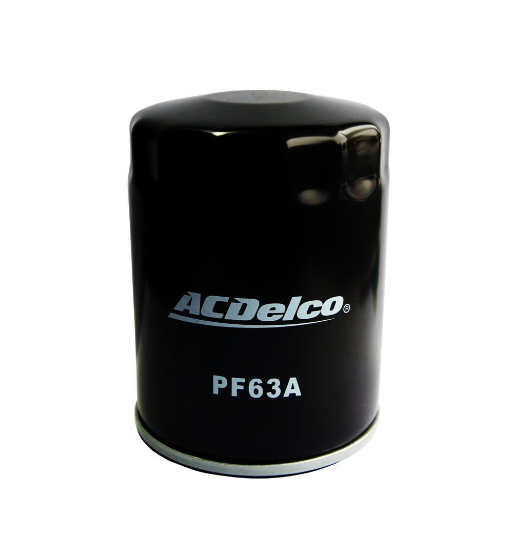 ACDelco PF63A front view showing label and threads for correct fit
