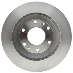 ACDelco rotor installed on wheel hub illustrating direct-fit compatibility and easy replacement