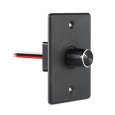 acegoo dimmer front panel installed, neat control and easy mounting benefit