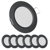 acegoo front flush mounted puck showing sleek profile and clean look, enhances RV interiors