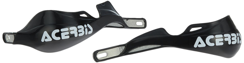 Acerbis Rally Pro X-Strong front view showing durable shield and clean black finish for protection