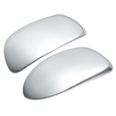 ACROPIX chrome mirror cover front view showing sleek finish and improved style