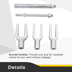 Acymner adapter handle attached to air hammer for faster pneumatic removal