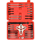 Acymner front layout kit open showing complete set and easy transport benefit
