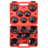 Acymner case front view showing compact storage and portability benefits