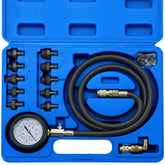 Acymner front view of full gauge kit showing organized components and quick access
