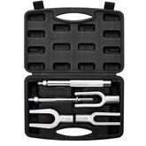 Acymner front view of pickle fork set showing all pieces and benefits of completeness