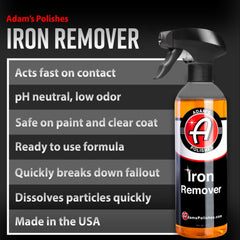 Adam's Polishes close-up spray application removing fallout effectively