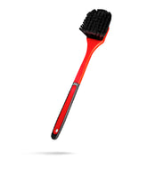 Adam's Polishes fender brush front view shows long handle and bristles for improved reach