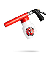 Adam's Polishes front view of foam gun showing compact design and easy handling