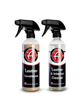 Adam's Polishes front bottles showing kit packaging and clear labels for easy selection