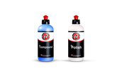 Adam's Polishes front bottles showing the two-step kit and clear labeling for quick identification