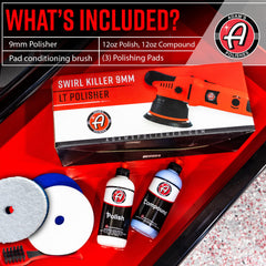 Adam's Polishes polishing pad close-up texture for even compound distribution