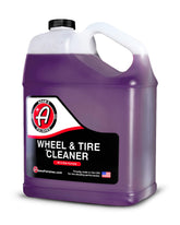 Adam's Polishes gallon bottle front view showing professional cleaner and clear labeling benefit