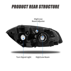 ADCARLIGHTS amber reflector visible to meet side-visibility requirements