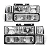 ADCARLIGHTS front assembly showing clean OE-style fit and restored appearance