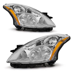 ADCARLIGHTS front assembly pair showing chrome finish and OE fitment benefit