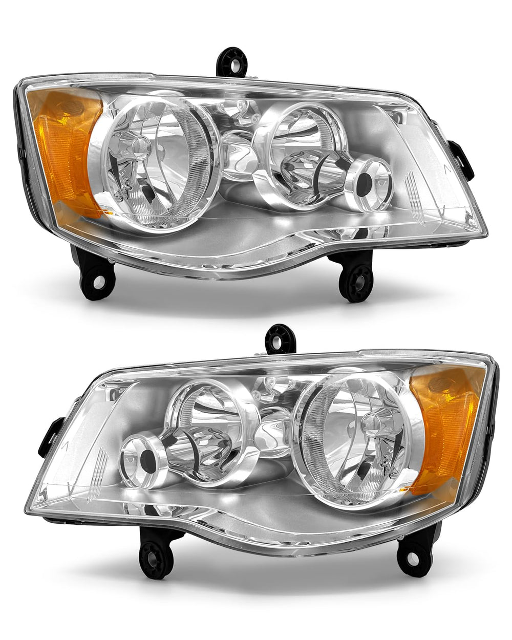 ADCARLIGHTS front assembly showing OE-fit and clean finish for easy replacement