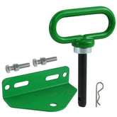 Adorish hitch kit front view showing mounting bracket and pin for sturdy towing