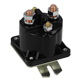 Adorish solenoid front view showing terminals and brand for easy identification