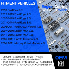AdvanEX label and OE numbers for part verification and accurate match