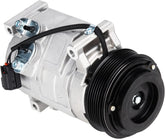 Aeagle front view of compressor showing mounting points and quiet design, boosts reliability